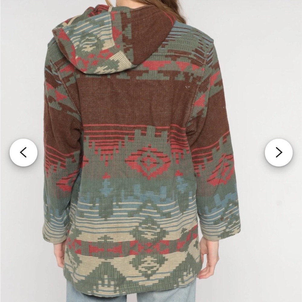 Women's Multicolor Patterned Jacket - image 4